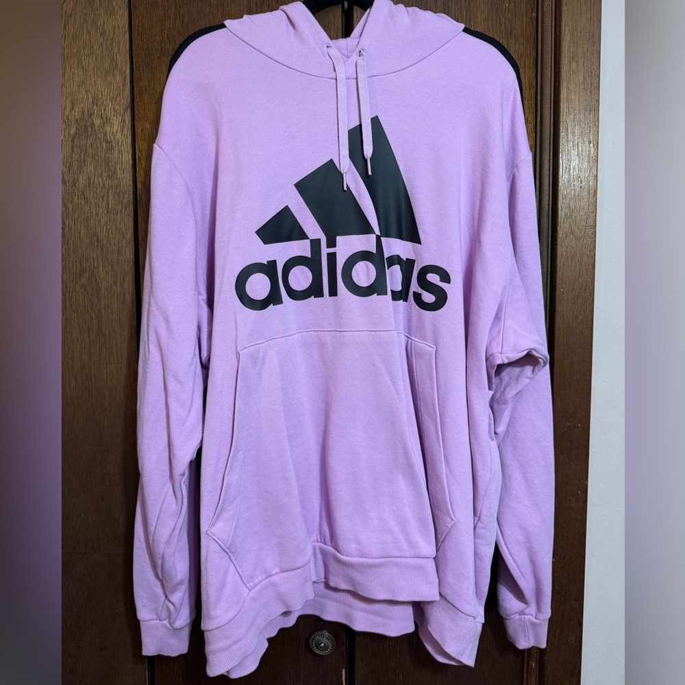Adidas Women's Lavender Hoodie size 3x